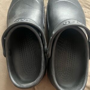 CROCS Kids Black Slippers